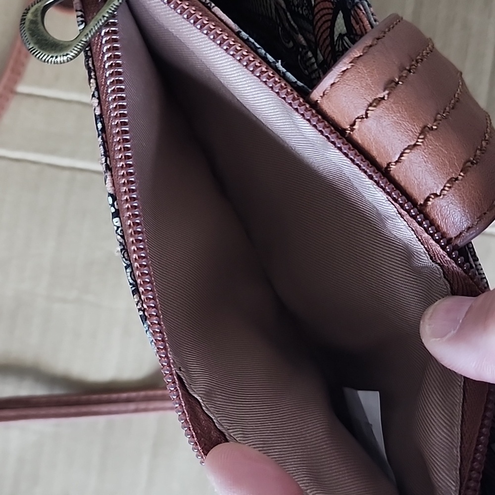 Sakroots brown floral crossbody purse - Picture 5 of 8